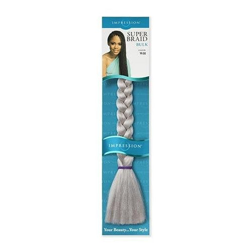 Impression Super Braid Bulk Plaits Braids Hair Extension 86" Long - All Colors